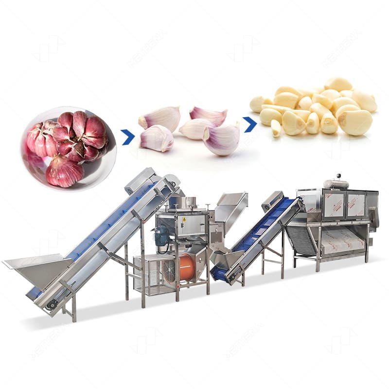 Methena garlic peeling machine for sale